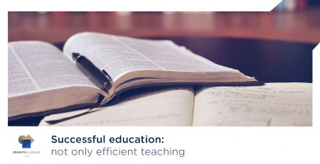 Successful education: not only efficient teaching
