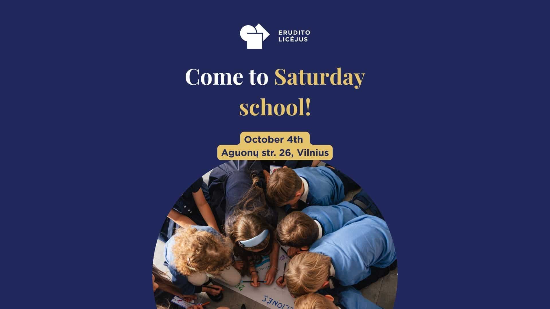 Looking for meaningful ways for your child to spend Saturdays?